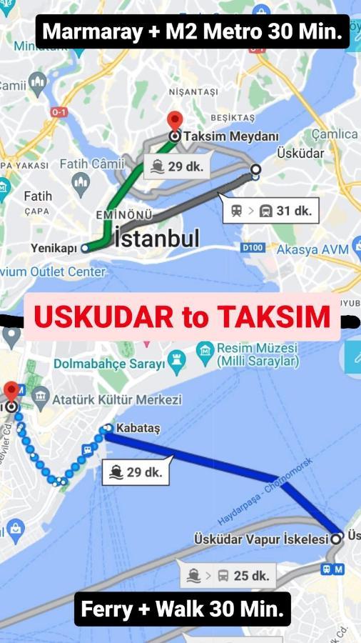 Uskudar Home اسطنبول المظهر الخارجي الصورة